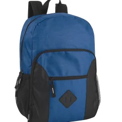 Summit Ridge Multi Pocket Backpacks, Assorted Colors, Pack Of 24 Backpacks, 2515Q24