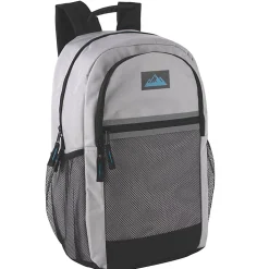 Summit Ridge Multi-Pocket Reflective Backpacks With 30-Piece School Supply Kits, Assorted Colors, Total Qty 12