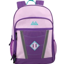 Summit Ridge Reflective Backpack, Purple