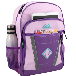 Summit Ridge Reflective Backpack, Purple