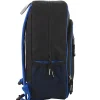 Summit Ridge Reflective Backpack, Blue/Black