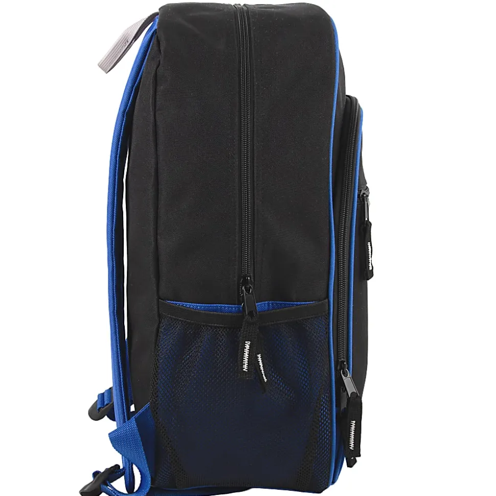 Summit Ridge Reflective Backpack, Blue/Black
