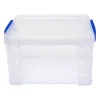 Super Stacker Storage Box, 6-1/2”H x 7-3/8”W x 10”L, Clear