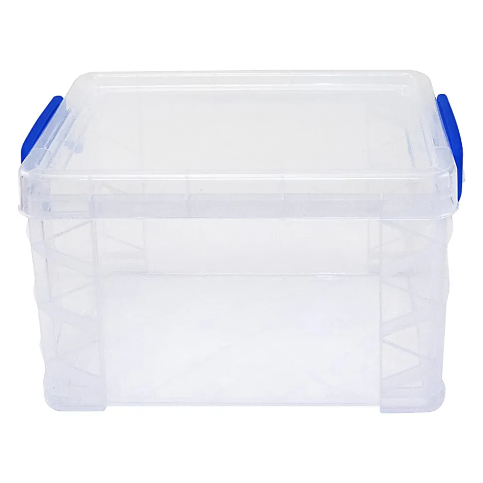 Super Stacker Storage Box, 6-1/2”H x 7-3/8”W x 10”L, Clear