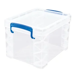 Super Stacker Storage Box, 6-1/2”H x 7-3/8”W x 10”L, Clear