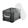 Super Stacker Storage Box, 6-1/2”H x 7-3/8”W x 10”L, Gray
