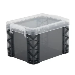 Super Stacker Storage Box, 6-1/2”H x 7-3/8”W x 10”L, Gray
