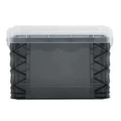 Super Stacker Storage Box, 6-1/2”H x 7-3/8”W x 10”L, Gray