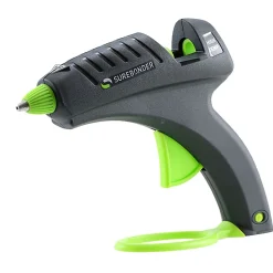 Surebonder 40W Plus Series High Temperature Hot Glue Guns, Black/Lime, Pack Of 3 Glue Guns