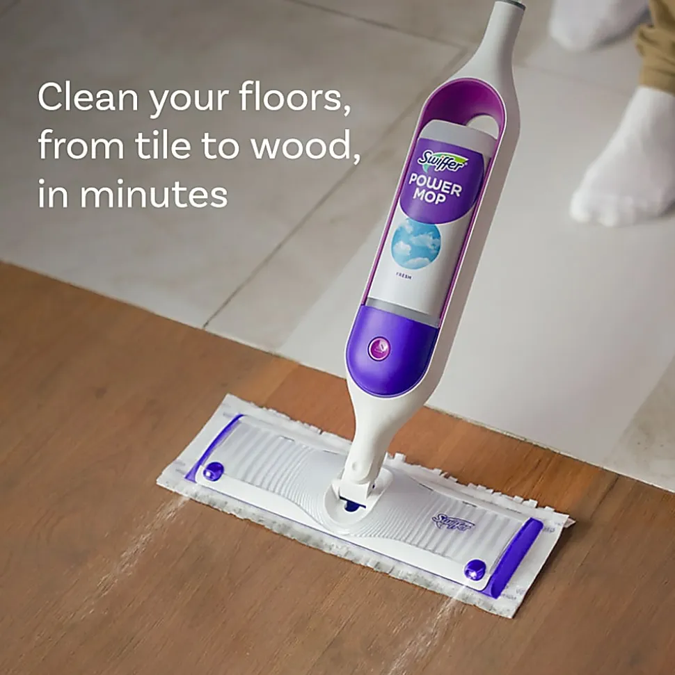 Swiffer PowerMop Multi-Surface Floor Cleaning Mopping Pad Refills, Pack Of 5 Refills