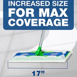 Swiffer Professional Max Dry Refill Cloth Dusting Pads, 16 Cloths Per Box