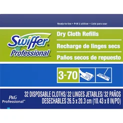 Swiffer® Professional Regular Dry Cloth Sweeping Pad Refills for Swiffer Sweeper (32 Refills per Box)