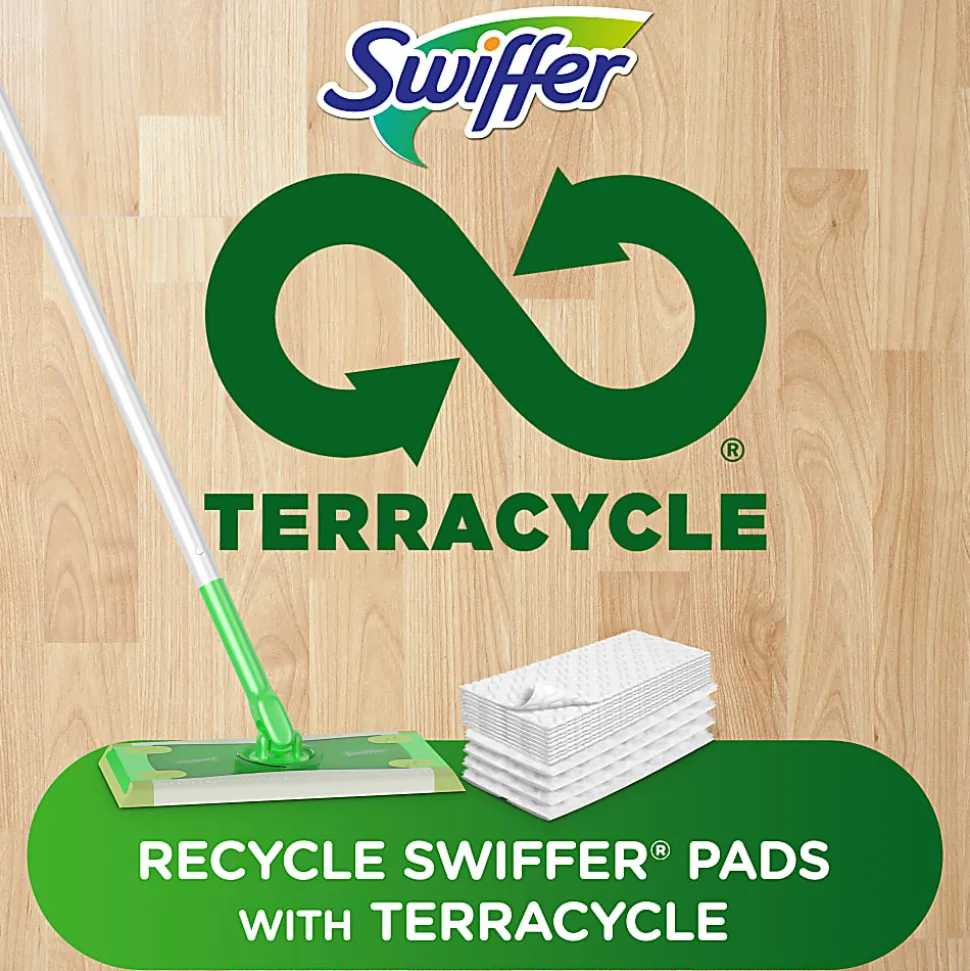 Swiffer Sweep And Mop 2-in-1 Dry + Wet Floor Mopping And Sweeping Kit, 23-1/16" x 5"