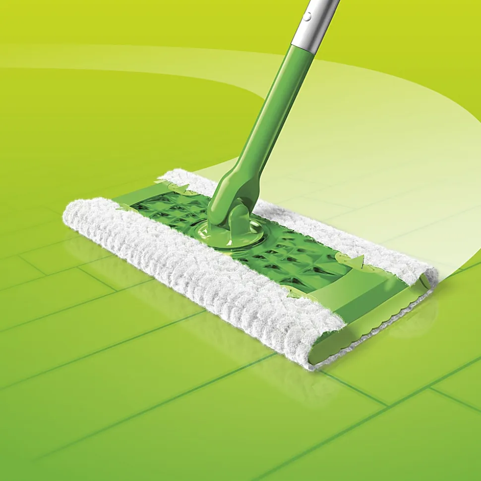 Swiffer® Sweeper Multi-Surface Dry Sweeping Cloth Refills, 6-1/8", White, Pack Of 32 Refills