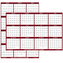 2026 SwiftGlimpse Yearly Reversible Erasable Wall Calendar, 18