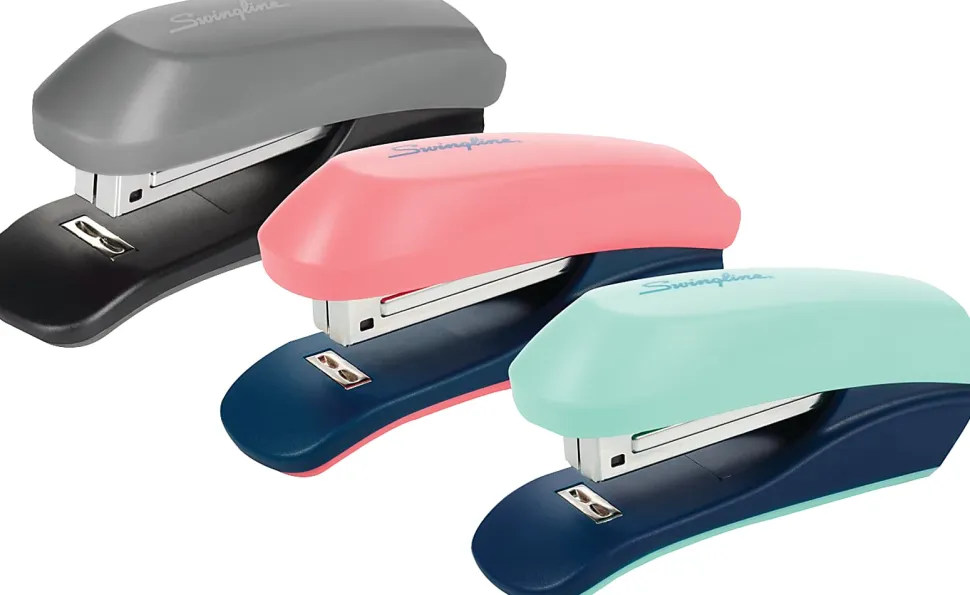 Swingline® Anywhere Stapler, 6-3/4”, Assorted Colors