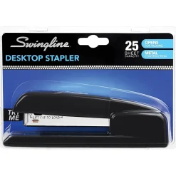 Swingline® 747® Business Stapler, 25 Sheets Capacity, Black