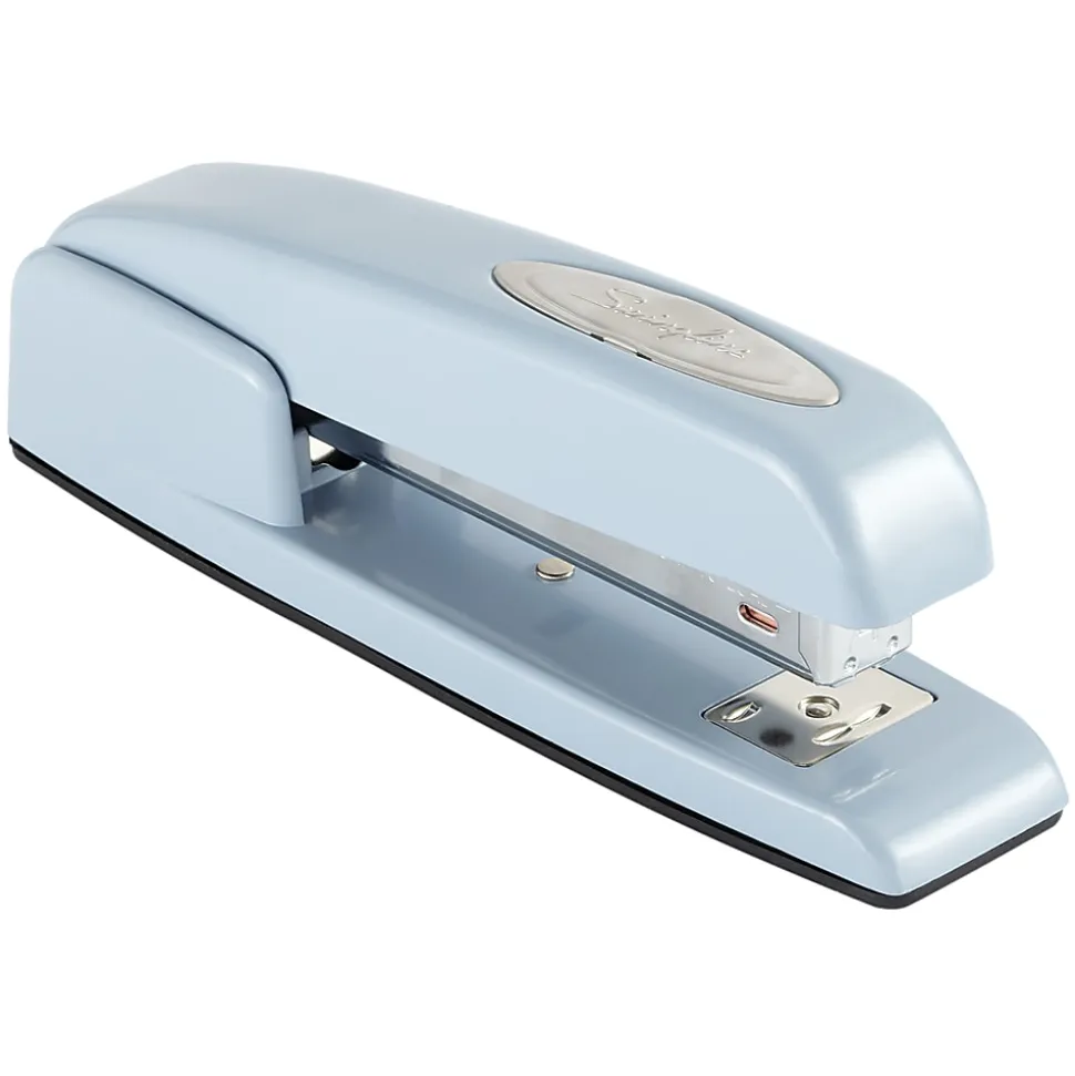Swingline® 747® Business Stapler, 25 Sheets Capacity, Sky Blue