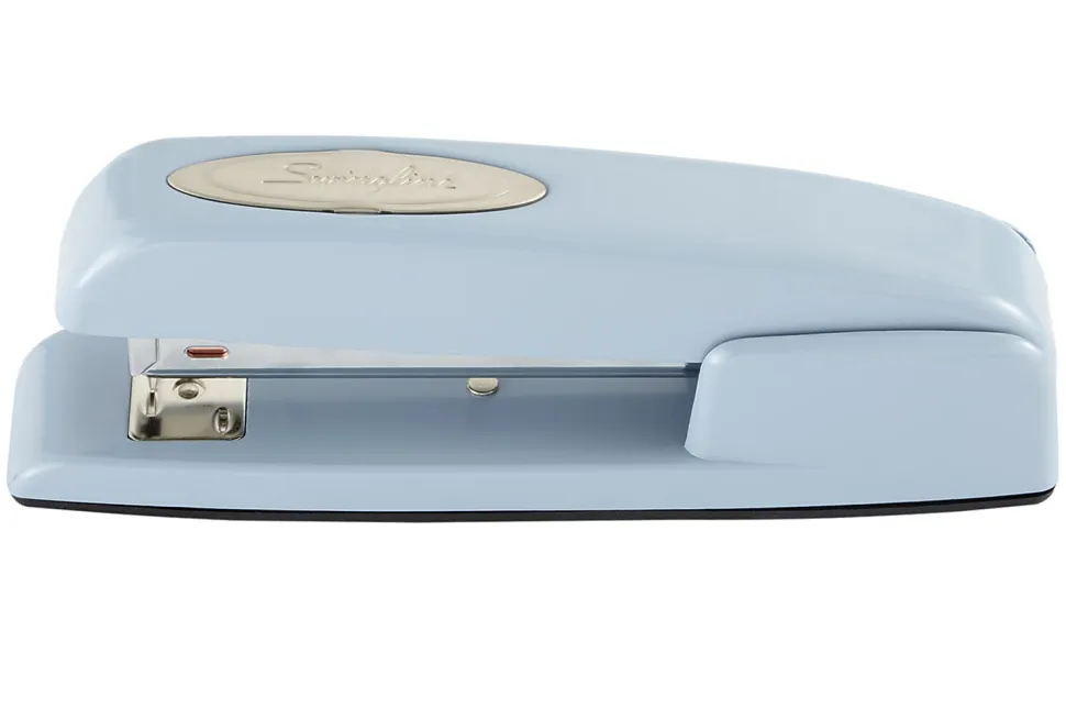 Swingline® 747® Business Stapler, 25 Sheets Capacity, Sky Blue