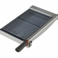Swingline® ClassicCut Guillotine Trimmer With EdgeGlow, 25”H x 14-1/8”W x 4-5/8”D, Silver