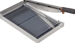 Swingline® ClassicCut Guillotine Trimmer With EdgeGlow, 25”H x 14-1/8”W x 4-5/8”D, Silver