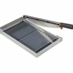 Swingline® ClassicCut Guillotine Trimmer With EdgeGlow, 25”H x 14-1/8”W x 4-5/8”D, Silver