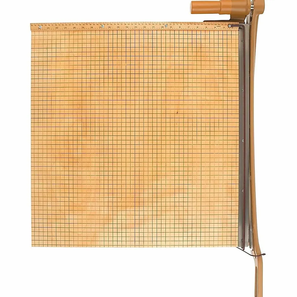 Swingline® ClassicCut® Ingento™ Guillotine Trimmers, 24" Cut Length, 15 Sheet Capacity, Maple