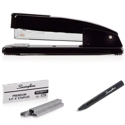 Swingline® Commercial Desk Stapler Value Pack, Black
