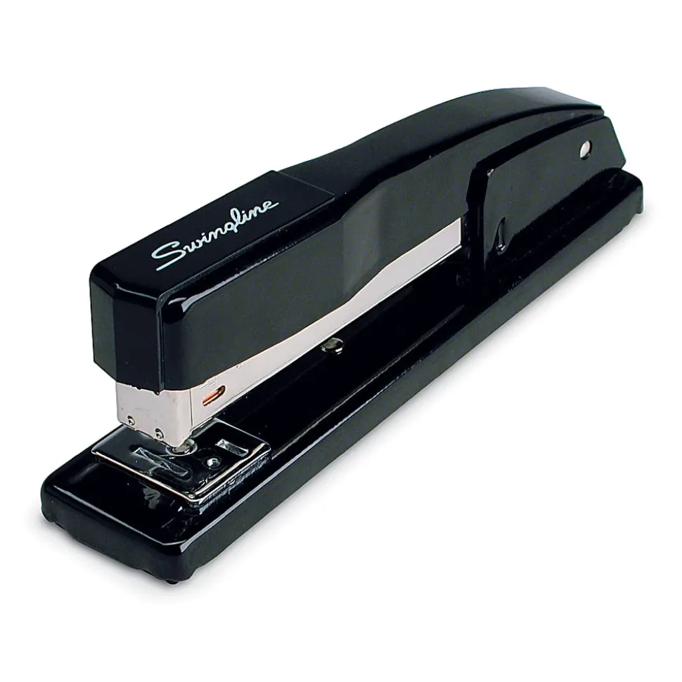 Swingline® Commercial Desk Stapler, 20 Sheets Capacity, Black