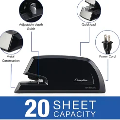 Swingline® 67™ Commercial Electric Stapler, Black