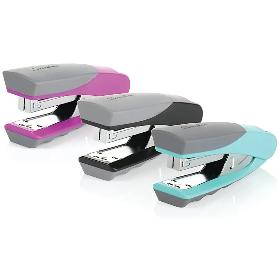 Swingline® Compact Stapler, 20 Sheets Capacity, Assorted Colors