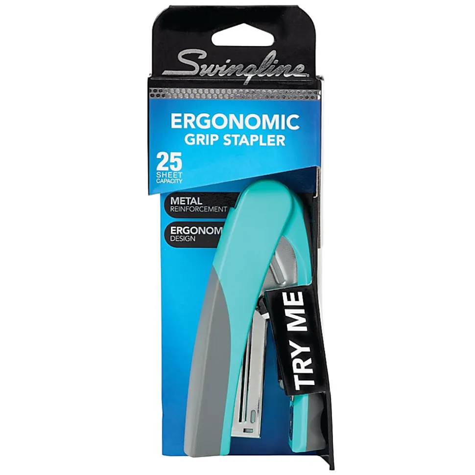 Swingline® Compact Stapler, 20 Sheets Capacity, Assorted Colors