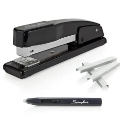Swingline 747 Half-Strip Business Stapler, 7-1/2”, Black
