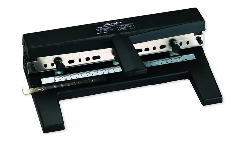 Swingline® Heavy-Duty Paper Punch, Black