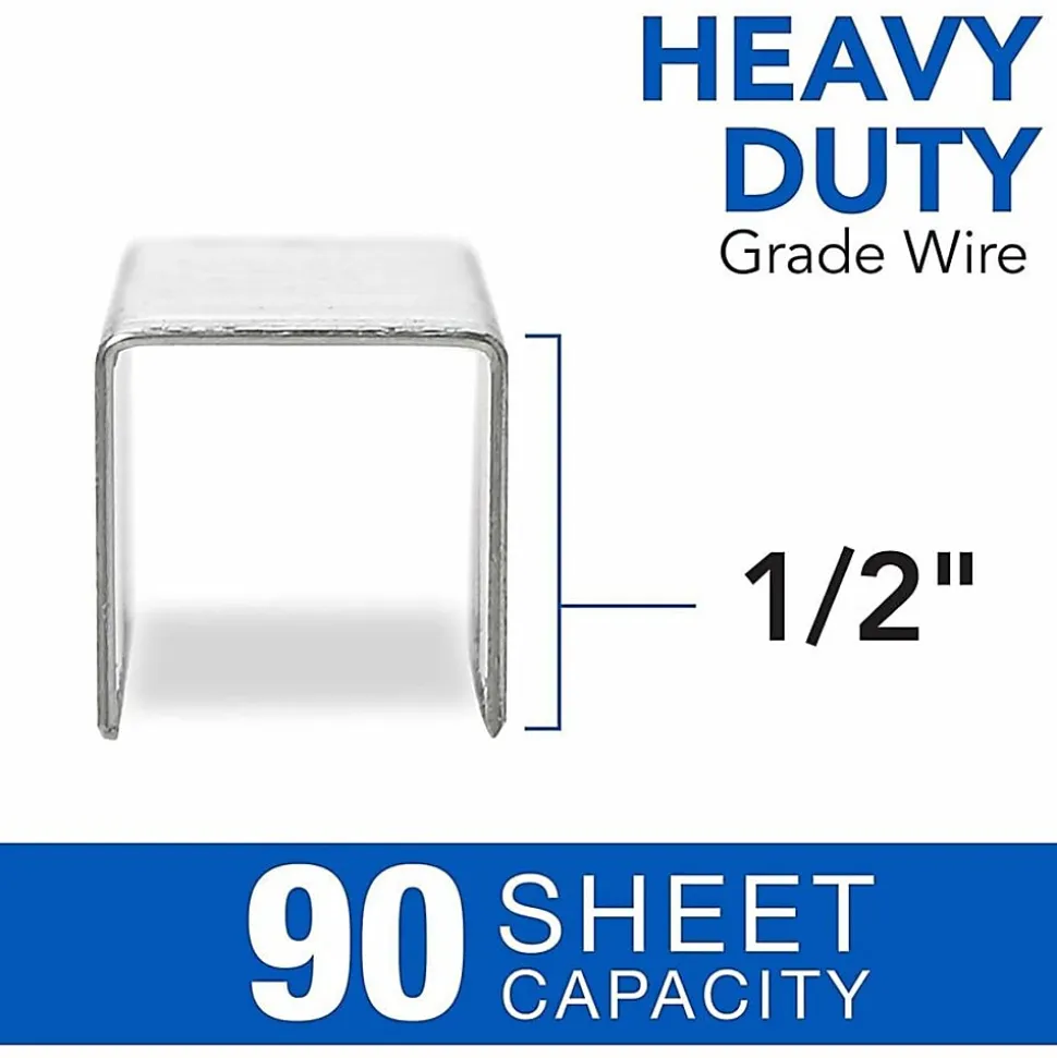 Swingline® Heavy-Duty Staples, 1/2", Box Of 1,000