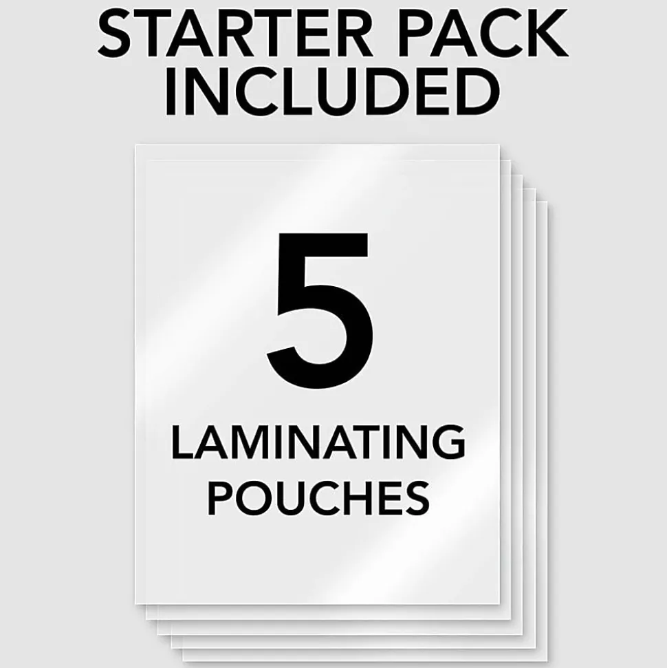 Swingline® Inspire™ Plus Thermal Pouch Laminator, 17"H x 5.5"W x 2.5"D, White, 1701867