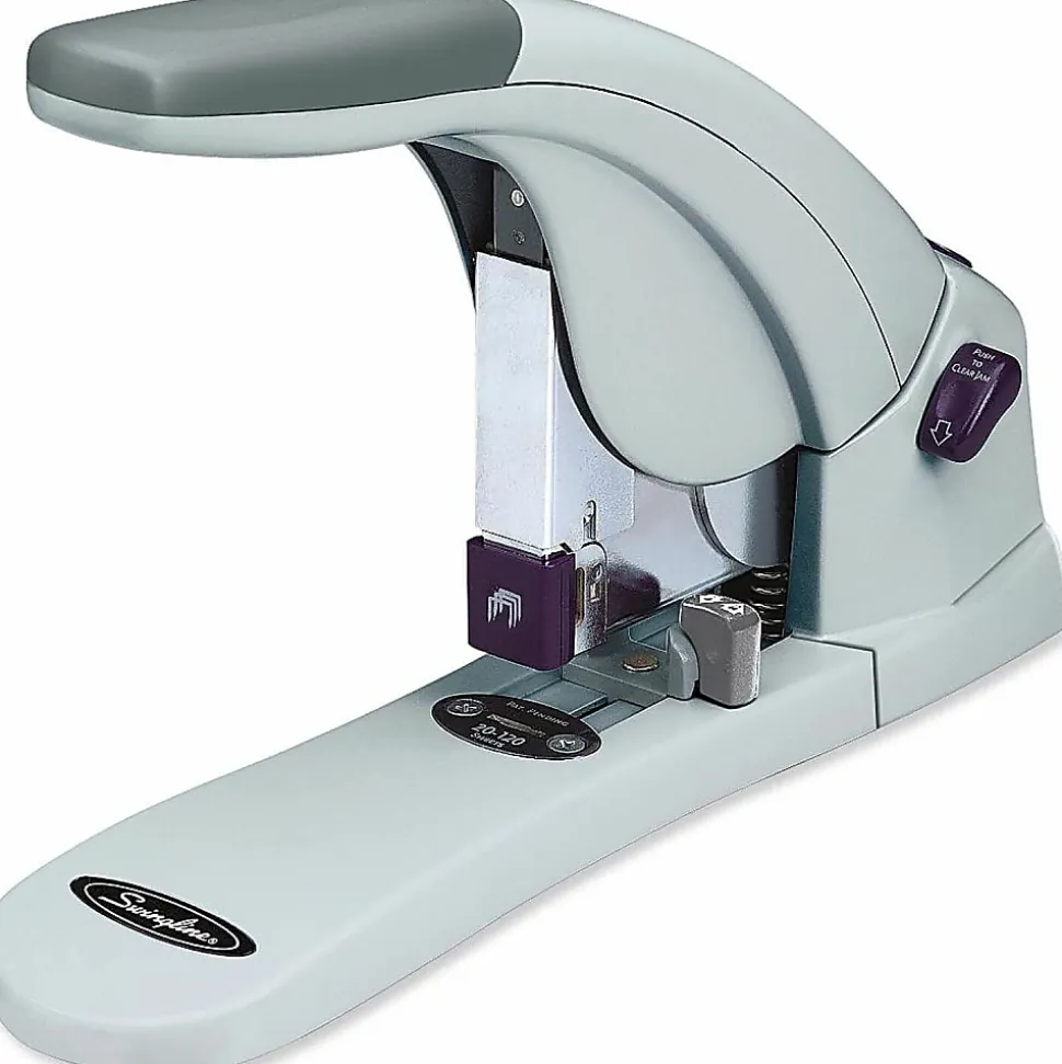 Swingline® LightTouch® Heavy-Duty Stapler, Silver