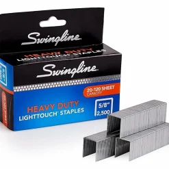 Swingline® LightTouch™ Heavy-Duty Staples, 5/8