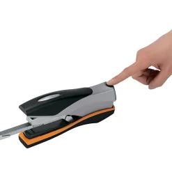 Swingline® Optima® 40 Desk Stapler, Silver/Black/Orange