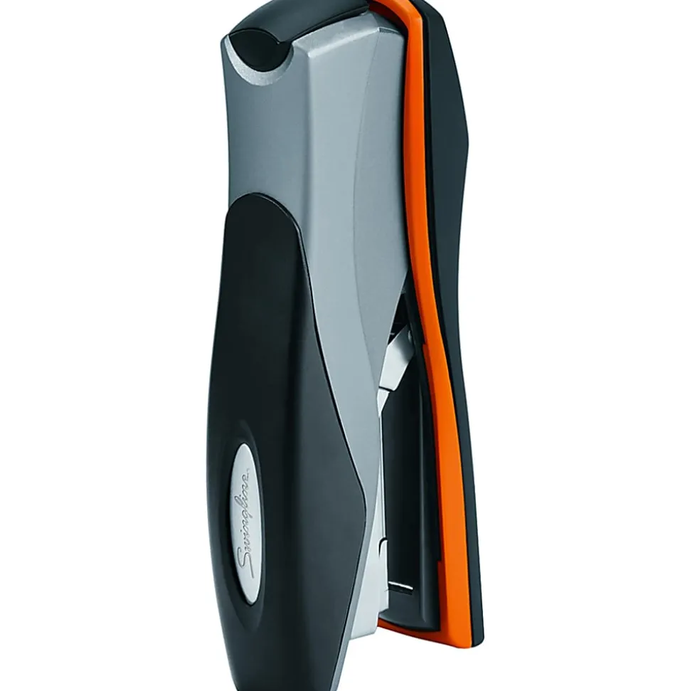 Swingline® Optima® 40 Desk Stapler, Silver/Black/Orange