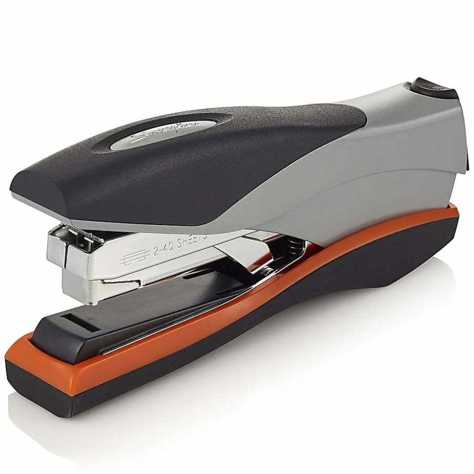 Swingline® Optima® 40 Desk Stapler, Silver/Black/Orange