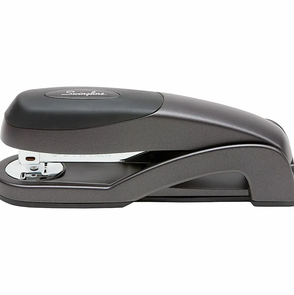 Swingline® Optima® Desktop Stapler, 25 Sheets Capacity, Graphite