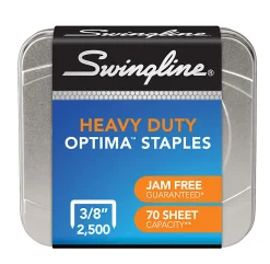Swingline® Optima® High-Capacity Staples, Box Of 2,500