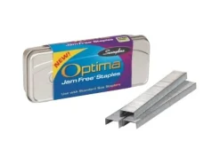 Swingline® Optima® Premium Staples, 1/4" Standard Strip, Box Of 3,750