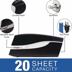 Swingline® Portable Electric Stapler, Black