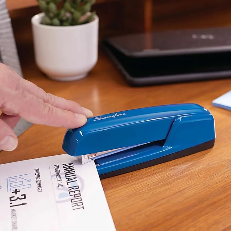 Swingline® 747® Series Business Stapler, Royal Blue