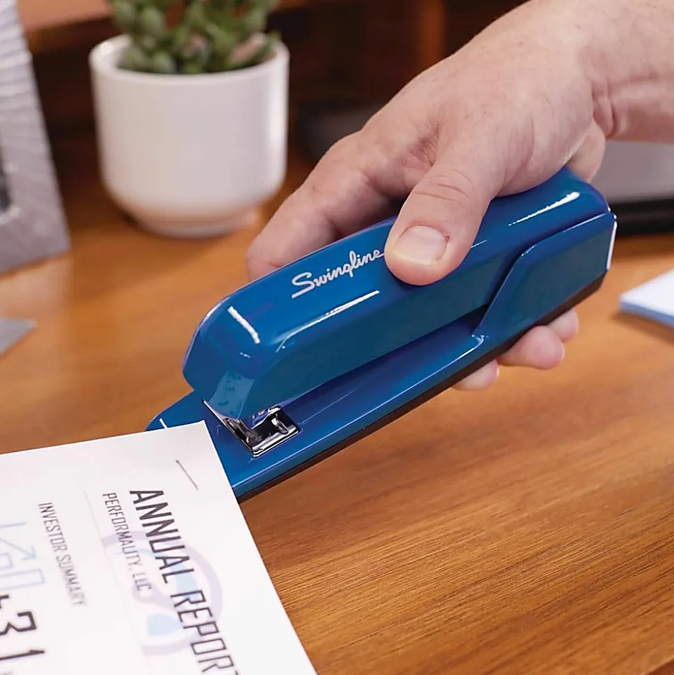 Swingline® 747® Series Business Stapler, Royal Blue