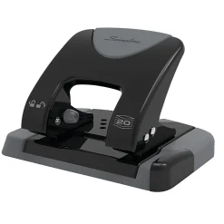 Swingline® SmartTouch 2-Hole Low-Force Punch, 20-Sheet Capacity