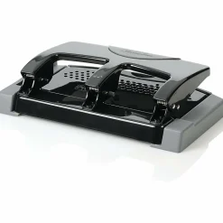Swingline® SmartTouch™ Low-Force 3-Hole Punch, Black/Gray