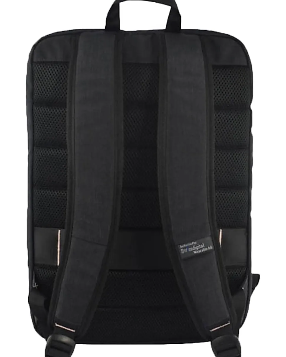 SwissDigital KatyRose Massage Business Backpack With 15.6" Laptop Pocket, Gray